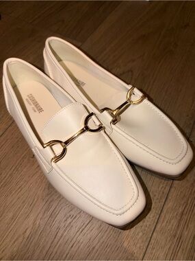 White Loafers